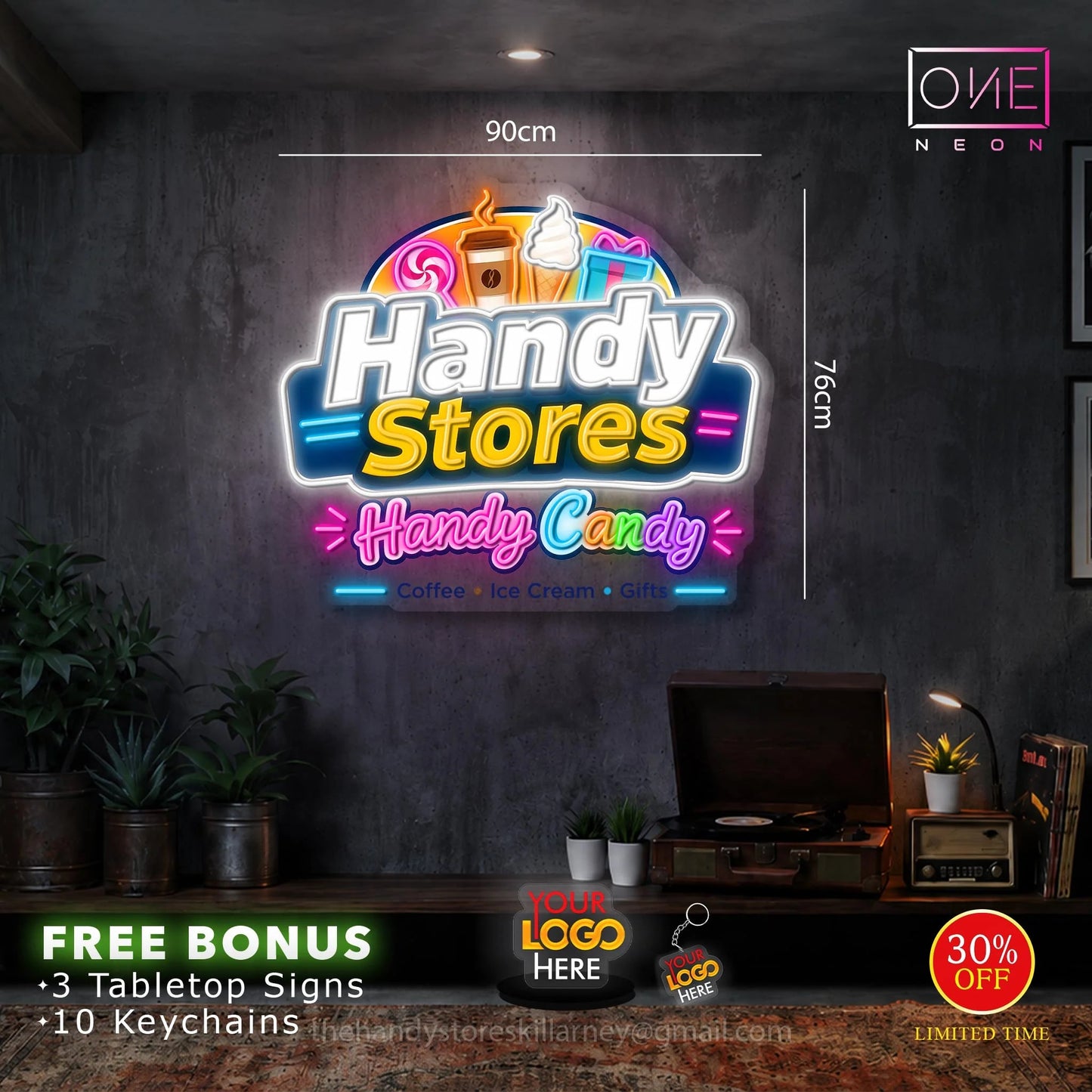 HANDY STORE | LED Neon Sign