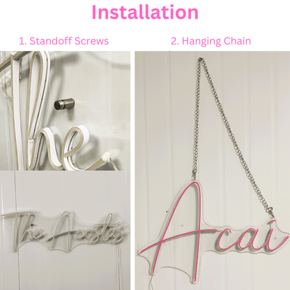 Welcome LED Neon Sign