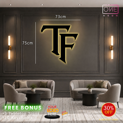 TF | LED Neon Sign (Back lit sign)
