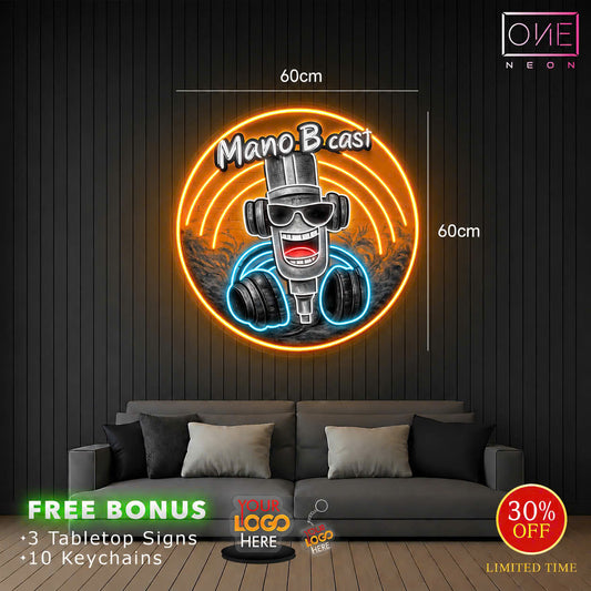 MANO B CAST | LED Neon Sign