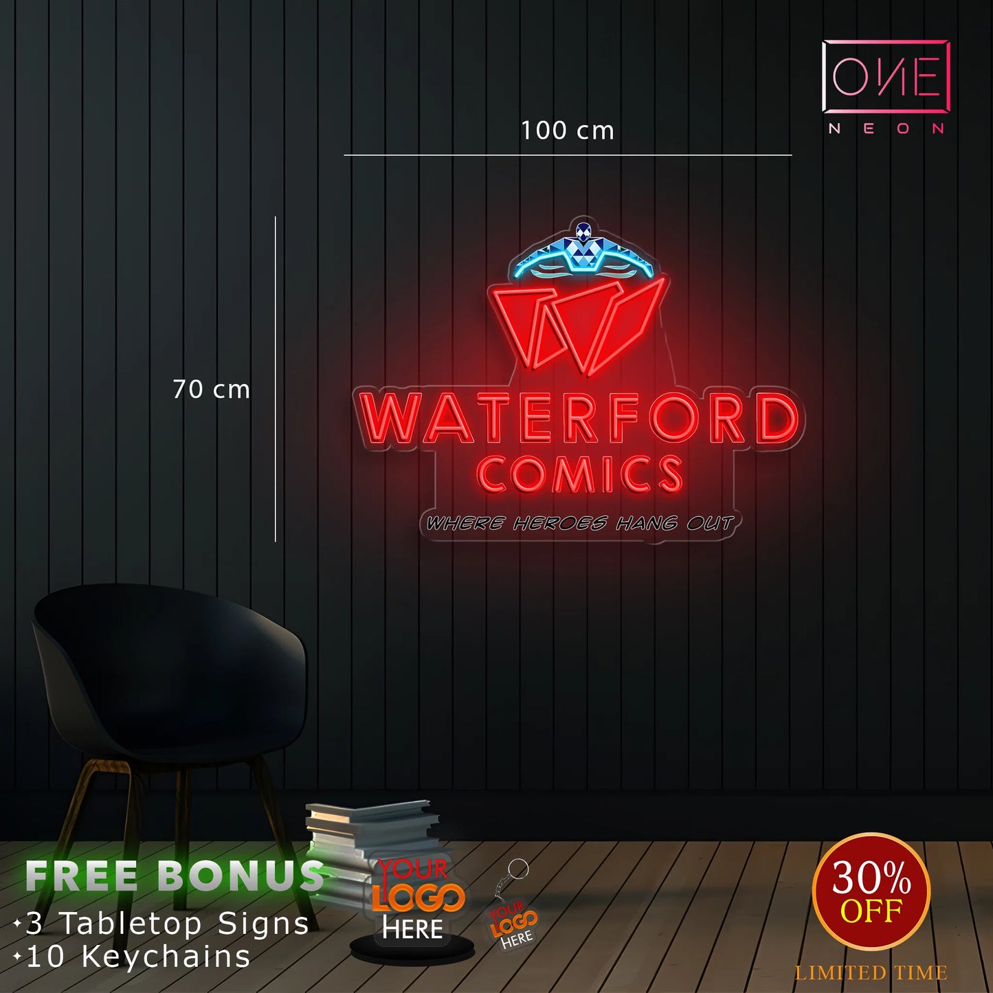 Water ford comics | LED Neon Sign